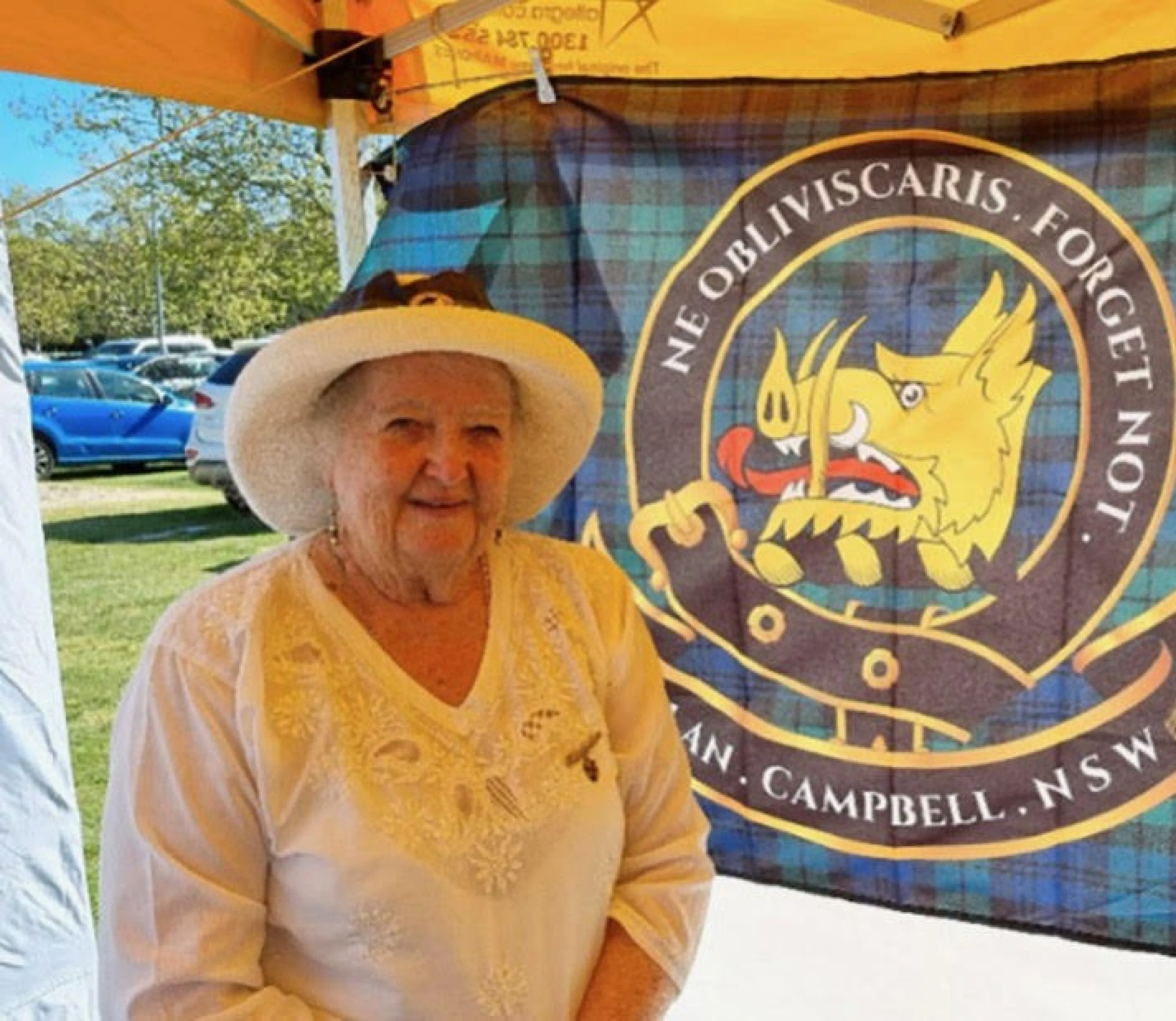 Barbara-Gurney-2026c at a highland games in Australia. 