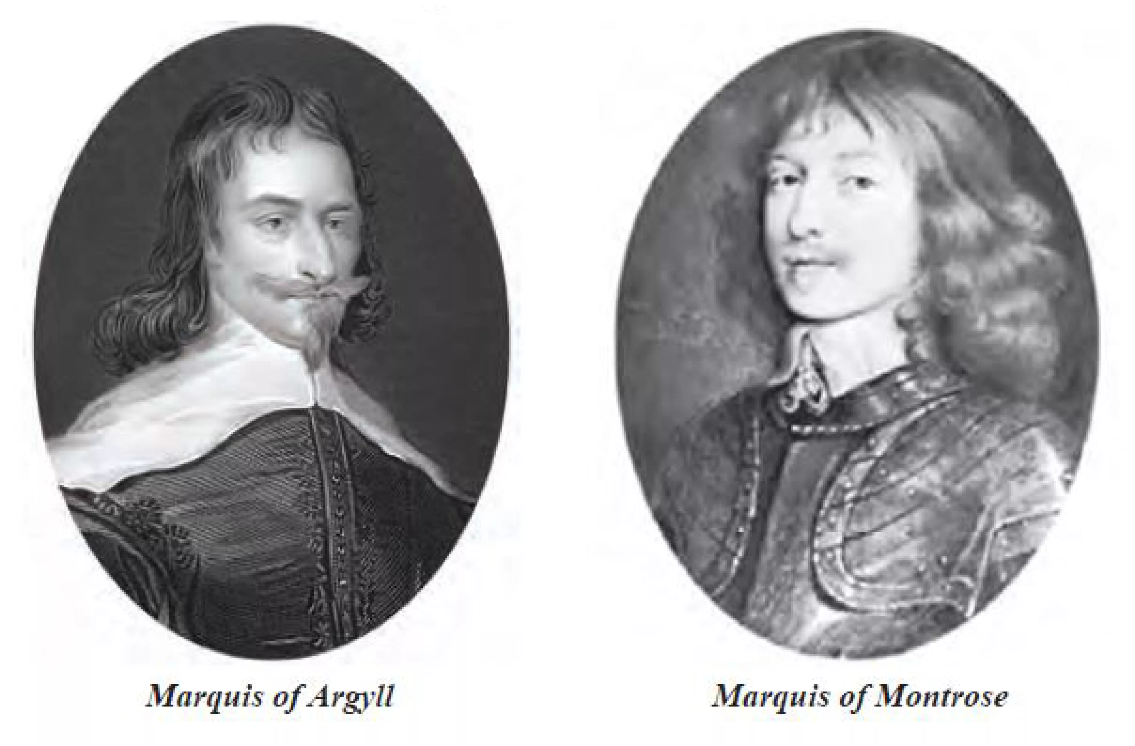 ​ Photo Marquis of Argyll and Marquis of Montrose