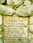 Battle of Culloden Stone Marker