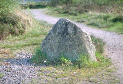 Clan Campbell Culloden Stone Marker