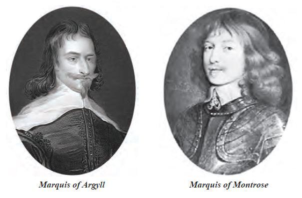​ Photo Marquis of Argyll and Marquis of Montrose