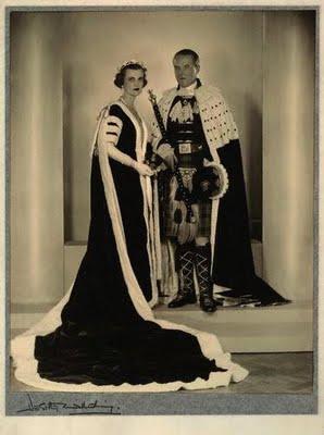 Image ARGYLL_11th-Duke-Duchess-of_Wedding-Photo-1953