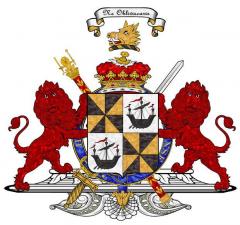 Arms of John Campbell, 1st Duke of Greenwich, Great Britain, 1719