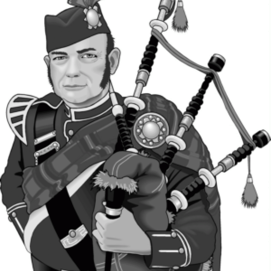 Scottish-Bagpiper-with-Pipes-Half-Body-Shot-Grayscale-1.gif