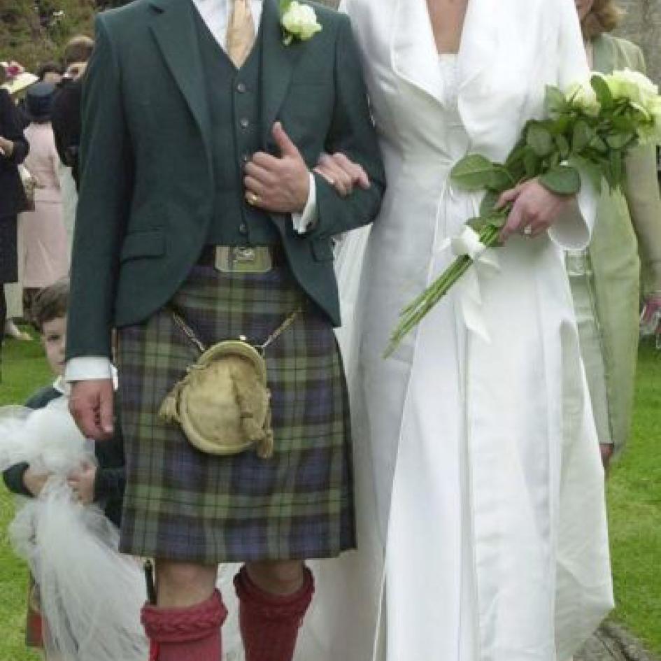 13th Duke and Duchess of Argyll Wedding